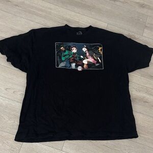 Bioworld Black Anime Graphic Tee